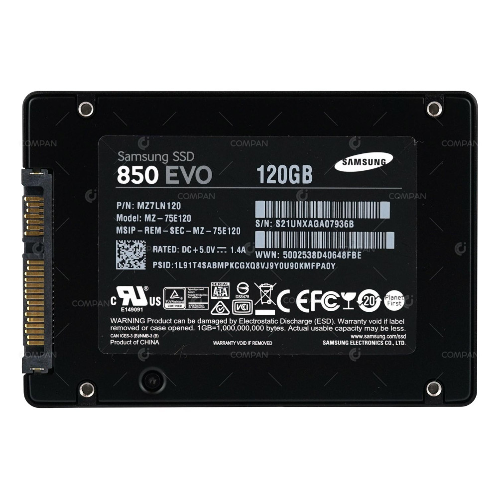 MZ-75E120-FS SAMSUNG 840 EVO SSD 120GB  SATA III  2.5" SFF
